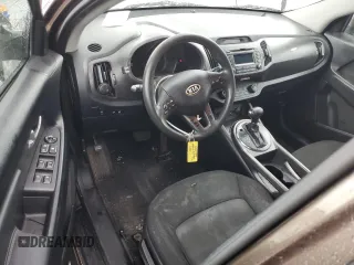 2011 Kia Sportage LX with VIN KNDPB3A26B7025375, listed as a Copart auction lot 51046685 with 162,482 mi miles and Salvage Title. Bid and sale history available at carsss.com. Image 8.