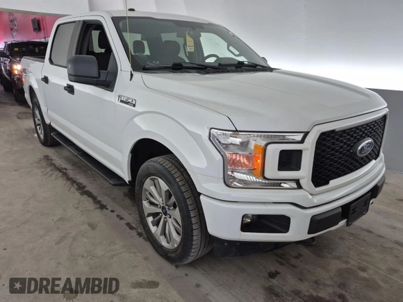 2018 Ford F-150 XL with VIN 1FTEW1EP4JFD92026, listed as a IAAI auction lot 42789903 with 23,821 mi miles and . Bid and sale history available at DreamBid. Image 31.