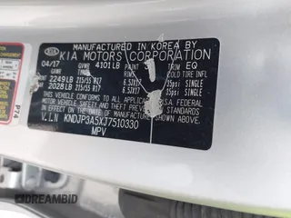 2018 Kia Soul + with VIN KNDJP3A5XJ7510330, listed as a IAAI auction lot 41618883 with 116,114 mi miles and . Bid and sale history available at DreamBid. Image 9.