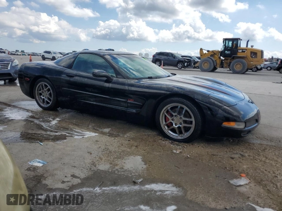 2001 Chevrolet Corvette with VIN 1G1YY22G015109041, listed as a Copart auction lot 72187544 with 91,734 mi miles and Non Repairable. Bid and sale history available at carsss.com. Image 4.