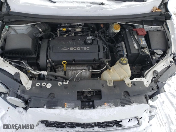 2016 Chevrolet Sonic LS with VIN 1G1JA6SH6G4105225, listed as a Copart auction lot 89131055 with NaN miles and Salvage Title. Bid and sale history available at carsss.com. Image 11.