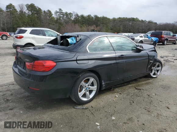 2014 BMW 4 Series 428i xDrive with VIN WBA3T1C53EPS98444, listed as a Copart auction lot 47789445 with 70,271 mi miles and Salvage Title. Bid and sale history available at carsss.com. Image 3.