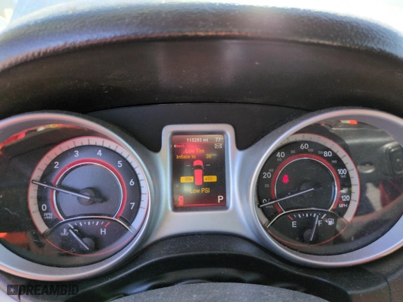 2014 Dodge Journey SE with VIN 3C4PDCAB7ET183346, listed as a Copart auction lot 52994025 with 115,293 mi miles and Clean Title. Bid and sale history available at carsss.com. Image 9.