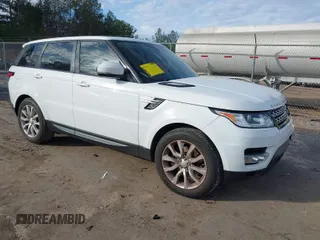 2015 Land Rover Range Rover Sport HSE with VIN SALWR2VF5FA603630, listed as a IAAI auction lot 41322736 with 110,537 mi miles. Bid and sale history available at carsss.com. Image 1.