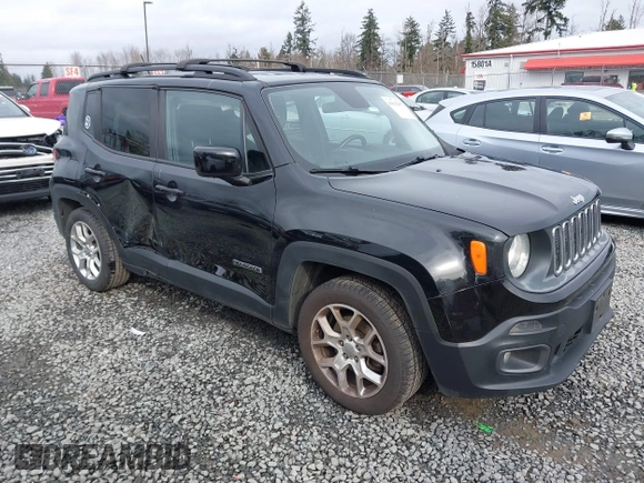 2016 Jeep Renegade Latitude with VIN ZACCJABT9GPD08554, listed as a IAAI auction lot 41612937 with 110,476 mi miles and . Bid and sale history available at DreamBid. Image 13.
