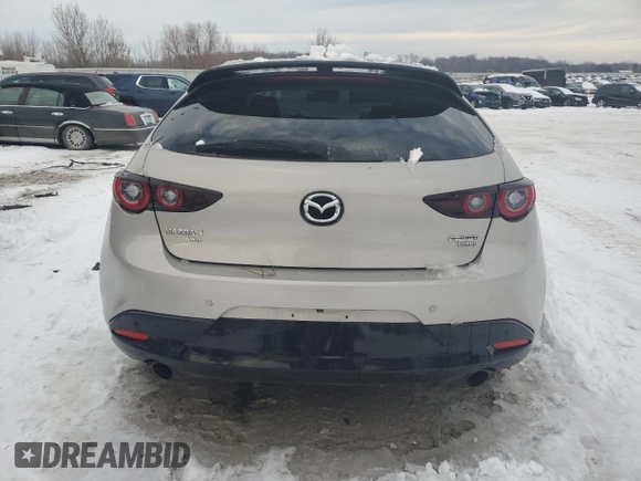 2024 Mazda 3 Premium Plus with VIN JM1BPBNY7R1652507, listed as a Copart auction lot 88112005 with 16,587 mi miles and Salvage title. Bid and sale history available at DreamBid. Image 6.