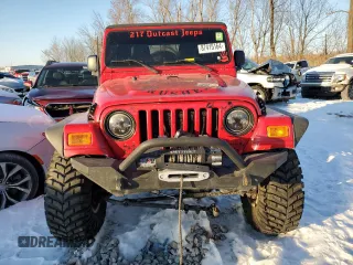 2003 Jeep Wrangler Sport with VIN 1J4FA49S73P301468, listed as a Copart auction lot 87415164 with 127,985 mi miles and Salvage Title. Bid and sale history available at carsss.com. Image 5.