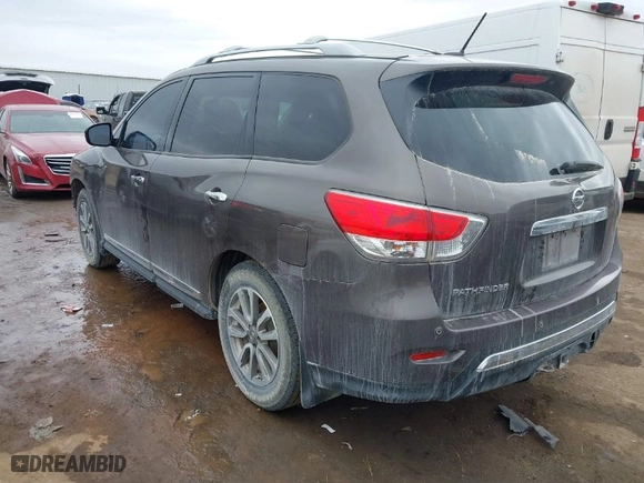 2016 Nissan Pathfinder S with VIN 5N1AR2MN1GC659687, listed as a IAAI auction lot 41565883 with 149,421 mi miles. Bid and sale history available at carsss.com. Image 3.
