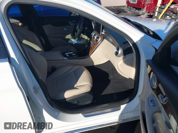 2016 Mercedes-Benz C 300 Luxury with VIN 55SWF4KB3GU117919, listed as a IAAI auction lot 41330346 with 92,810 mi miles and . Bid and sale history available at carsss.com. Image 5.