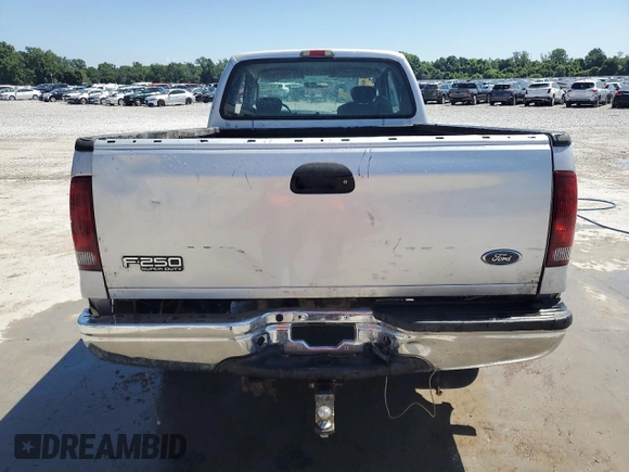 2003 Ford F-250 XL with VIN 1FTNX21L93EB22191, listed as a Copart auction lot 63013225 with 230,661 mi miles and Salvage title. Bid and sale history available at DreamBid. Image 6.