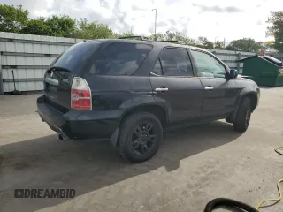 2005 Acura MDX Touring z VIN 2HNYD18945H530565, wystawiony jako Copart lot #59132315 z przebiegiem 215 523 mil mil oraz Szkoda całkowita • Salvage title. Historia ofert i sprzedaży dostępna na DreamBid. Obrazek 3.