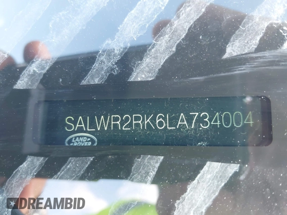 2020 Land Rover Range Rover Sport HSE z VIN SALWR2RK6LA734004, wystawiony jako IAAI lot #42163464 z przebiegiem 40 271 mil mil oraz . Historia ofert i sprzedaży dostępna na DreamBid. Obrazek 9.