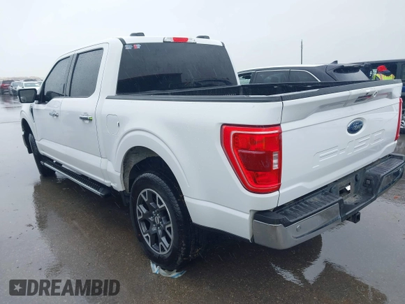 2021 Ford F-150 XL with VIN 1FTEW1C56MKD73782, listed as a IAAI auction lot 41923326 with 108,949 mi miles. Bid and sale history available at carsss.com. Image 3.