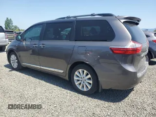 2016 Toyota Sienna Ltd with VIN 5TDDK3DC3GS145803, listed as a Copart auction lot 55039295 with 243,654 mi miles and Clean Title. Bid and sale history available at carsss.com. Image 2.