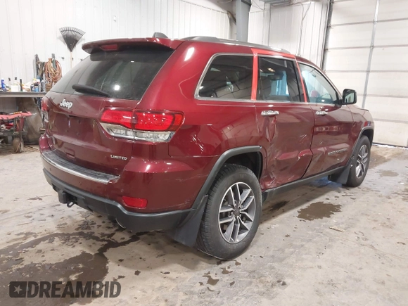 2021 Jeep Grand Cherokee Limited с VIN 1C4RJFBG9MC614812, выставлен на аукционе IAAI как лот 41551960 с пробегом 65 849 миль миль и . История ставок и продаж доступна на DreamBid. Изображение 4.