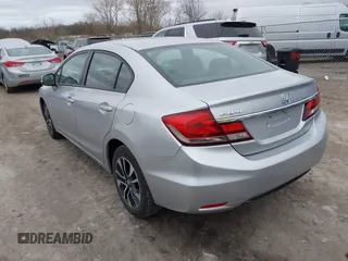 2013 Honda Civic EX-L with VIN 2HGFB2F97DH585930, listed as a IAAI auction lot 42052923 with 187,239 mi miles and . Bid and sale history available at DreamBid. Image 3.