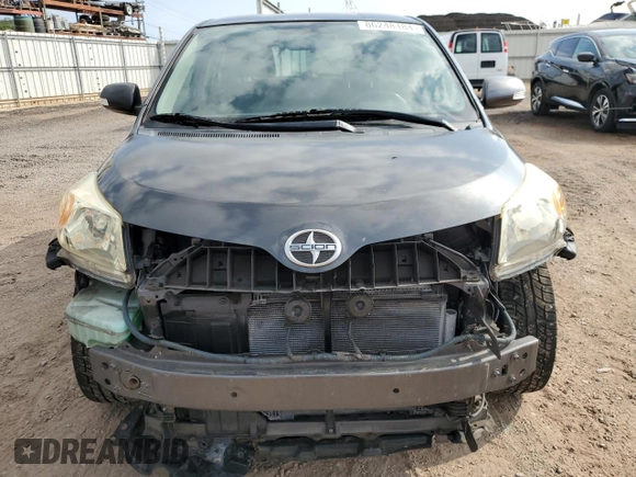 2010 Scion xD with VIN JTKKU4B48AJ052808, listed as a Copart auction lot 86248184 with 97,564 mi miles and Salvage Title. Bid and sale history available at carsss.com. Image 5.