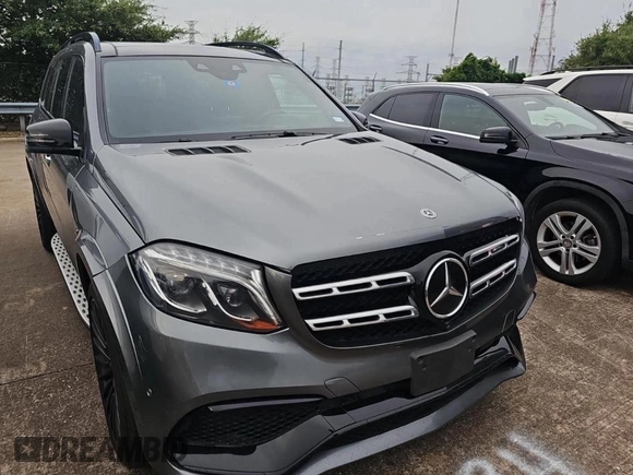 2019 Mercedes-Benz GLS 63 AMG z VIN 4JGDF7FE8KB219514, wystawiony jako Copart lot #62428725 z przebiegiem 206 264 mil mil oraz Czysty tytuł • Clean title. Historia ofert i sprzedaży dostępna na DreamBid. Obrazek 2.