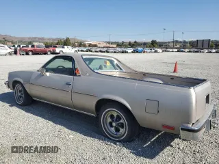1980 Chevrolet El Camino z VIN 1W80JAD419702, wystawiony jako Copart lot #68058664 z przebiegiem 58 633 mil mil oraz Czysty tytuł • Clean title. Historia ofert i sprzedaży dostępna na DreamBid. Obrazek 2.