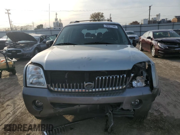 2005 Mercury Mountaineer Convenience z VIN 4M2ZU86K95UJ14463, wystawiony jako Copart lot #78227744 z przebiegiem 165 161 mil mil oraz Szkoda całkowita • Salvage title. Historia ofert i sprzedaży dostępna na DreamBid. Obrazek 5.