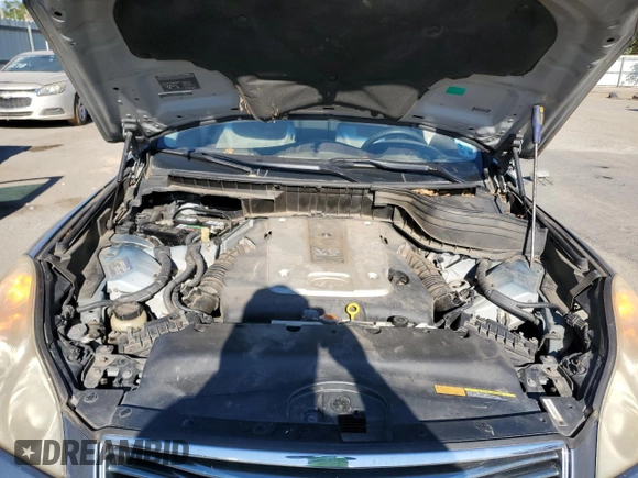 2008 Infiniti EX Journey with VIN JNKAJ09F08M356296, listed as a Copart auction lot 76591504 with 182,303 mi miles and Salvage Title. Bid and sale history available at DreamBid. Image 11.