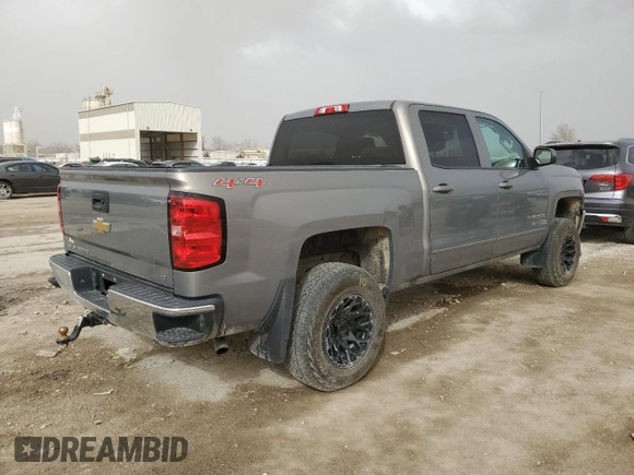 2017 Chevrolet Silverado 1500 LT with VIN 3GCUKREHXHG286476, listed as a Copart auction lot 49217215 with 109,422 mi miles and Salvage Title. Bid and sale history available at DreamBid. Image 3.