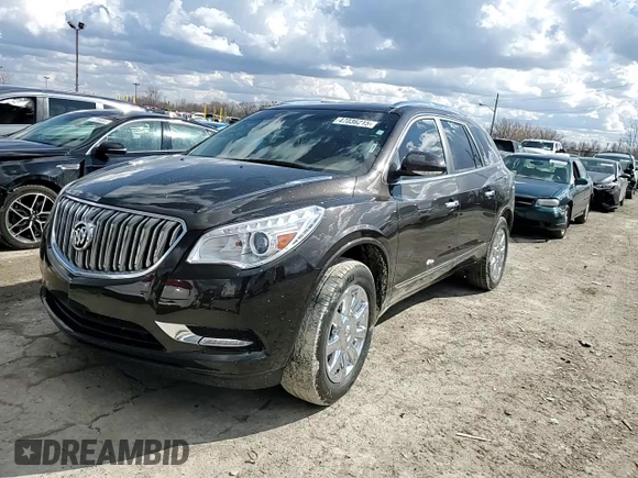 2014 Buick Enclave Leather with VIN 5GAKRBKD7EJ333406, listed as a Copart auction lot 47036215 with 48,790 mi miles and Salvage Title. Bid and sale history available at carsss.com. Image 12.
