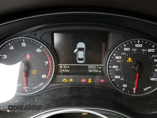 2016 Audi A6 2.0T Premium with VIN WAUCFAFC7GN085772, listed as a Copart auction lot 45504285 with 90,750 mi miles and Salvage Title. Bid and sale history available at carsss.com. Image 9.