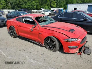2018 Ford Mustang EcoBoost с VIN 1FA6P8TH4J5185282, выставлен на аукционе Copart как лот 59387205 с пробегом 83 397 миль миль и Списание • Salvage title. История ставок и продаж доступна на DreamBid. Изображение 4.