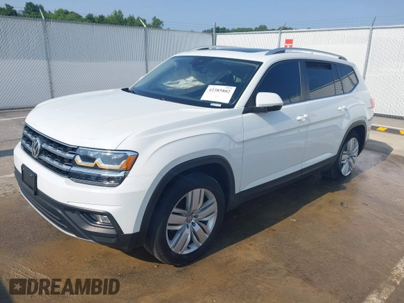 2019 Volkswagen Atlas SE with VIN 1V2UR2CA6KC549094, listed as a IAAI auction lot 42385802 with 61,718 mi miles and . Bid and sale history available at DreamBid. Image 2.