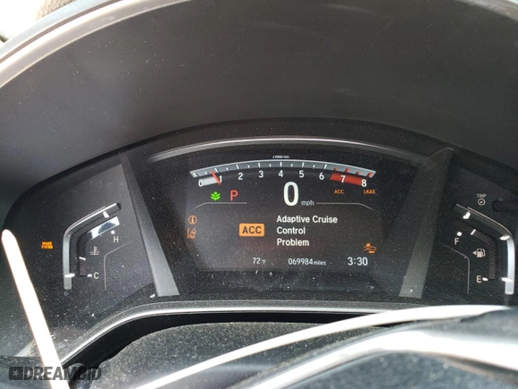 2017 Honda CR-V EX-L with VIN 5J6RW1H87HL010860, listed as a Copart auction lot 50895025 with 69,984 mi miles and Salvage Title. Bid and sale history available at carsss.com. Image 9.