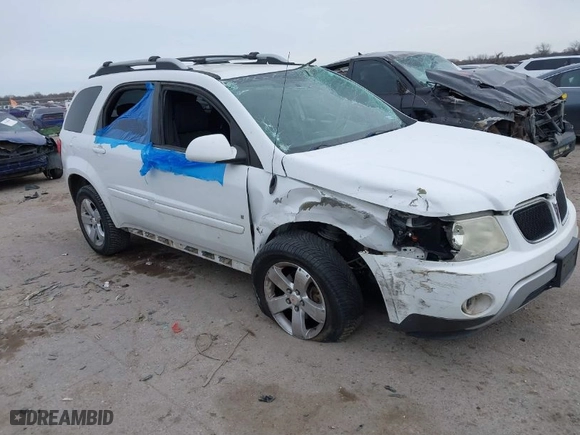 2006 Pontiac Torrent with VIN 2CKDL63F466048363, listed as a IAAI auction lot 41377721 with 160,245 mi miles. Bid and sale history available at carsss.com. Image 1.