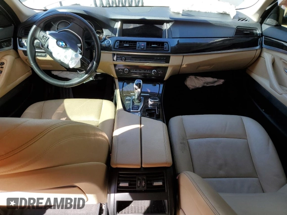 2016 BMW 5 Series 528i with VIN WBA5A5C5XGG349916, listed as a Copart auction lot 49257855 with 81,369 mi miles and Salvage Title. Bid and sale history available at carsss.com. Image 8.