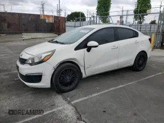 2016 Kia Rio LX with VIN KNADM4A30G6685529, listed as a Copart auction lot 53919205 with 105,536 mi miles and Clean Title. Bid and sale history available at carsss.com. Image 1.