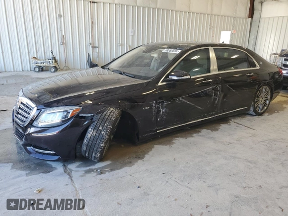 2016 Mercedes-Benz S z VIN WDDUX7GB5GA157644, wystawiony jako Copart lot #68069584 z przebiegiem 38 014 mil mil oraz Nie do naprawy • Non repairable. Historia ofert i sprzedaży dostępna na DreamBid. Obrazek 1.
