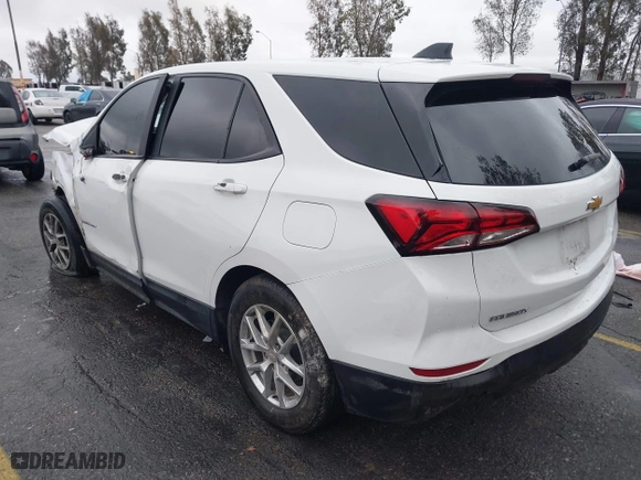 2022 Chevrolet Equinox LS with VIN 3GNAXHEV1NS164948, listed as a IAAI auction lot 41782810 with 66,722 mi miles. Bid and sale history available at carsss.com. Image 3.