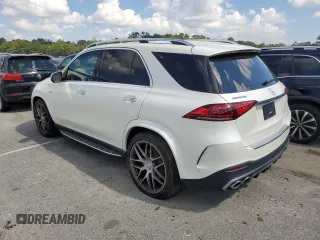 2022 Mercedes-Benz GLE 53 AMG with VIN 4JGFB6BB4NA592117, listed as a Copart auction lot 72260024 with 32,775 mi miles and Salvage title. Bid and sale history available at DreamBid. Image 2.
