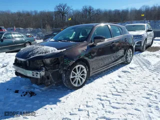 2011 Lexus CT 200h with VIN JTHKD5BH3B2005213, listed as a IAAI auction lot 41608399 with 220,219 mi miles. Bid and sale history available at carsss.com. Image 17.