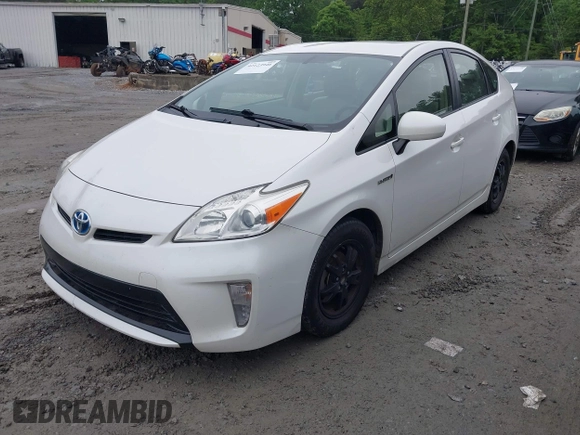2012 Toyota Prius One with VIN JTDKN3DU4C5514496, listed as a IAAI auction lot 42123946 with 215,115 mi miles and . Bid and sale history available at DreamBid. Image 2.