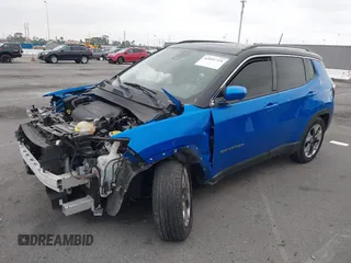 2021 Jeep Compass Limited with VIN 3C4NJCCBXMT538733, listed as a IAAI auction lot 42431715 with 61,832 mi miles and . Bid and sale history available at DreamBid. Image 2.