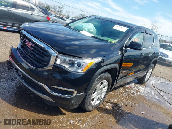 2019 GMC Acadia SLE with VIN 1GKKNKLA2KZ233536, listed as a IAAI auction lot 41964074 with 30,449 mi miles. Bid and sale history available at carsss.com. Image 17.