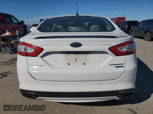 2016 Ford Fusion Titanium with VIN 3FA6P0K98GR208001, listed as a Copart auction lot 86932254 with Not Provided miles and Salvage Title. Bid and sale history available at DreamBid. Image 6.