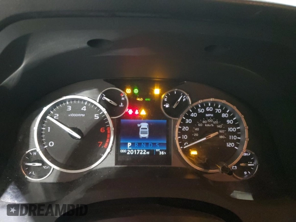 2017 Toyota Tundra Platinum with VIN 5TFAW5F10HX642253, listed as a Copart auction lot 88500185 with 201,722 mi miles and Salvage title. Bid and sale history available at DreamBid. Image 9.