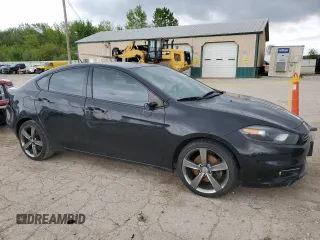 2015 Dodge Dart GT with VIN 1C3CDFEB0FD278420, listed as a Copart auction lot 55851335 with 178,235 mi miles and Clean Title. Bid and sale history available at carsss.com. Image 4.