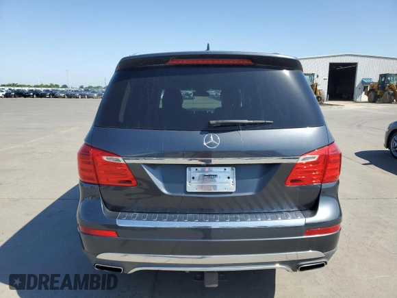 2014 Mercedes-Benz GL 450 with VIN 4JGDF7CE1EA278029, listed as a Copart auction lot 55501885 with 143,250 mi miles and Salvage title. Bid and sale history available at DreamBid. Image 6.