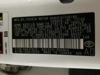 2010 Toyota Matrix S с VIN 2T1KE4EE2AC037662, выставлен на аукционе Copart как лот 54977015 с пробегом 163 187 миль миль и Списание • Salvage title. История ставок и продаж доступна на DreamBid. Изображение 13.