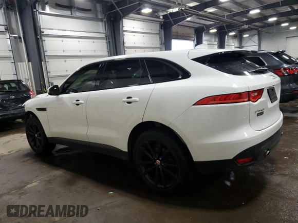 2018 Jaguar F-Pace 25t Prestige z VIN SADCK2FX3JA266443, wystawiony jako Copart lot #88802895 z przebiegiem 106 928 mil mil oraz Szkoda całkowita • Salvage title. Historia ofert i sprzedaży dostępna na DreamBid. Obrazek 2.