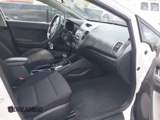 2017 Kia Forte LX with VIN 3KPFK4A76HE111114, listed as a IAAI auction lot 42010385 with 198,304 mi miles. Bid and sale history available at carsss.com. Image 5.