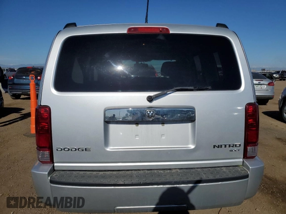 2010 Dodge Nitro SXT with VIN 1D4PU5GK1AW129356, listed as a Copart auction lot 53111155 with 158,818 mi miles and Salvage Title. Bid and sale history available at DreamBid. Image 6.