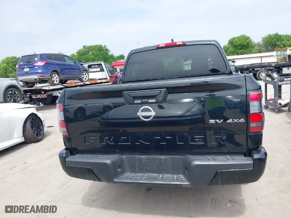 2023 Nissan Frontier PRO-4X with VIN 1N6ED1EK9PN666908, listed as a IAAI auction lot 41919897 with NaN miles. Bid and sale history available at carsss.com. Image 17.